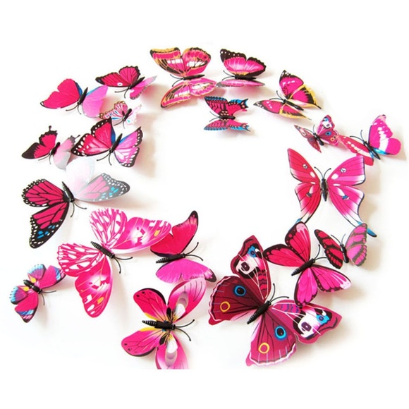 Butterfly Wall Decals Wall Stickers - Picture 2 of 3